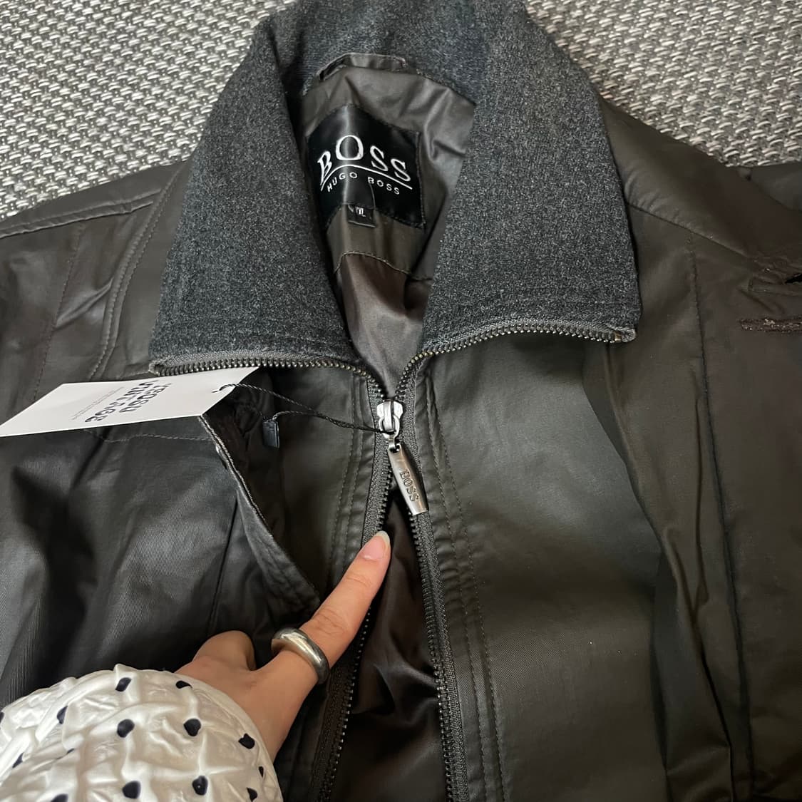 휴고보스 딥브라운 투포켓 자켓 XXL 상품이미지3