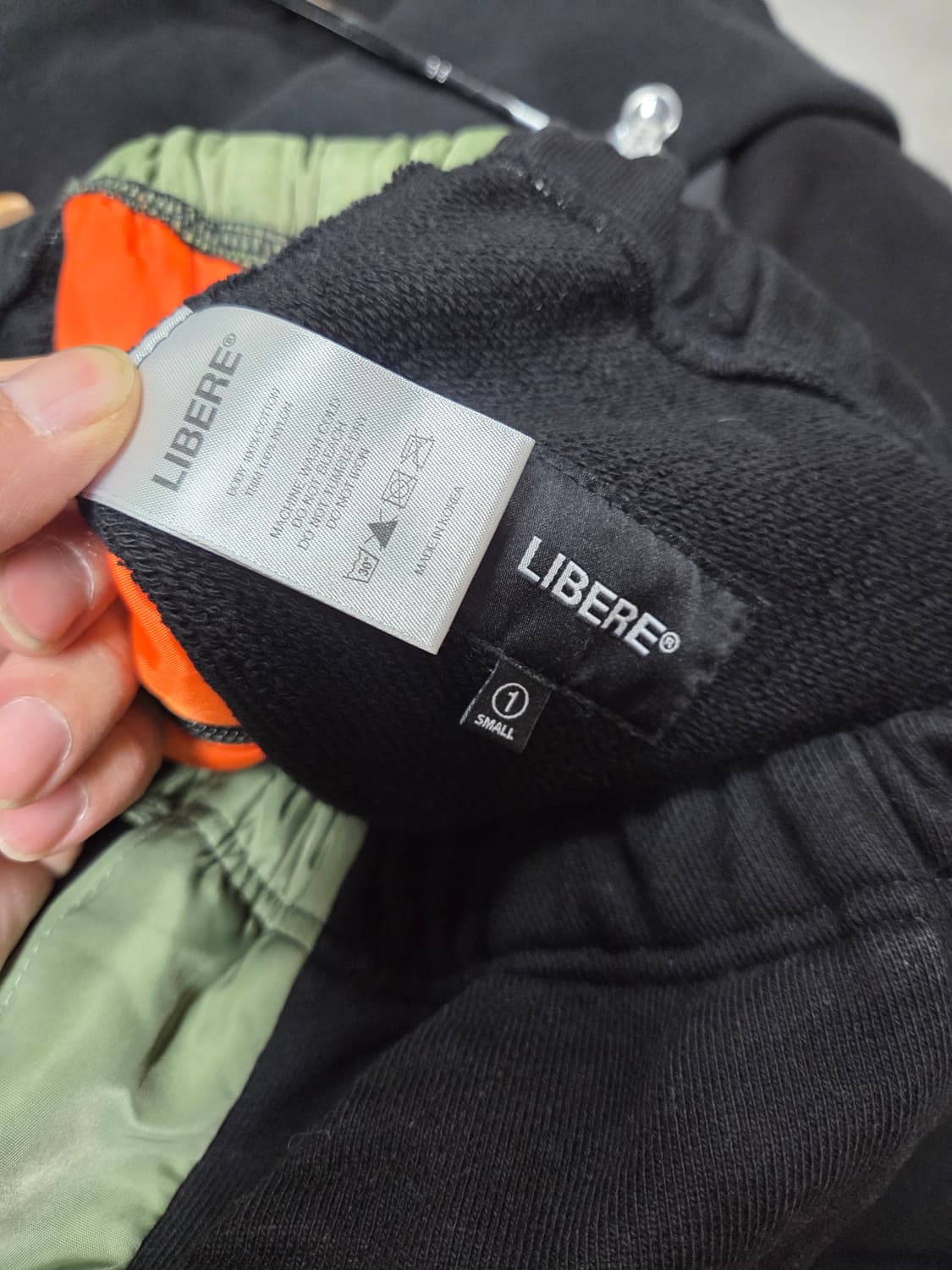 리베레 건빵주머니 사이드지퍼 트랙 스웻팬츠 L xl 상품이미지6