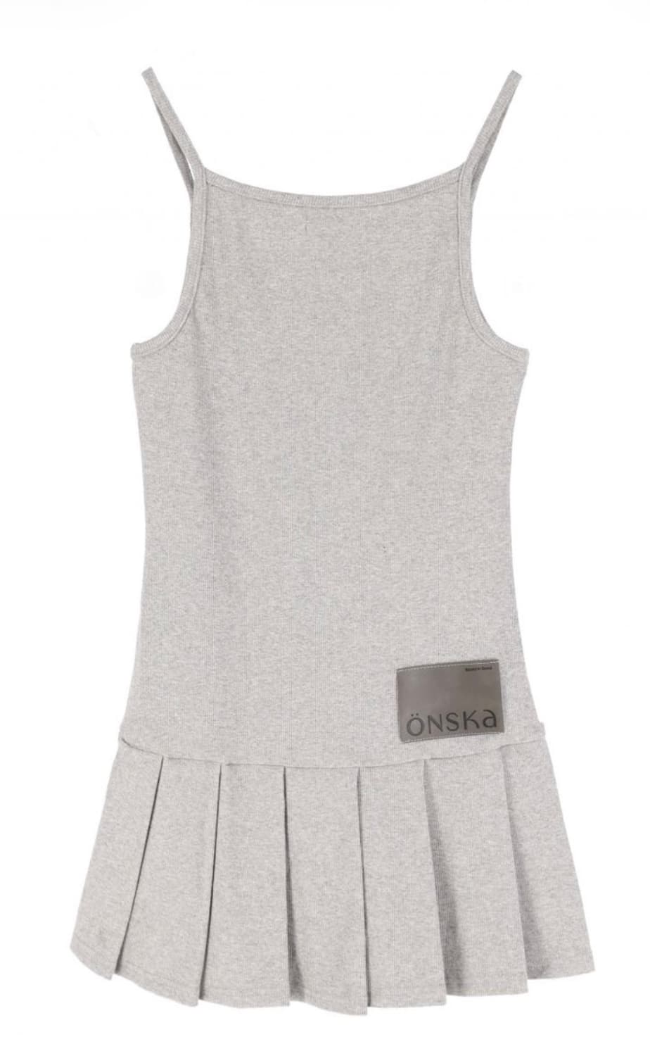 온스카 원피스 onska PLEATS MINI ONE-PIECE 상품이미지3