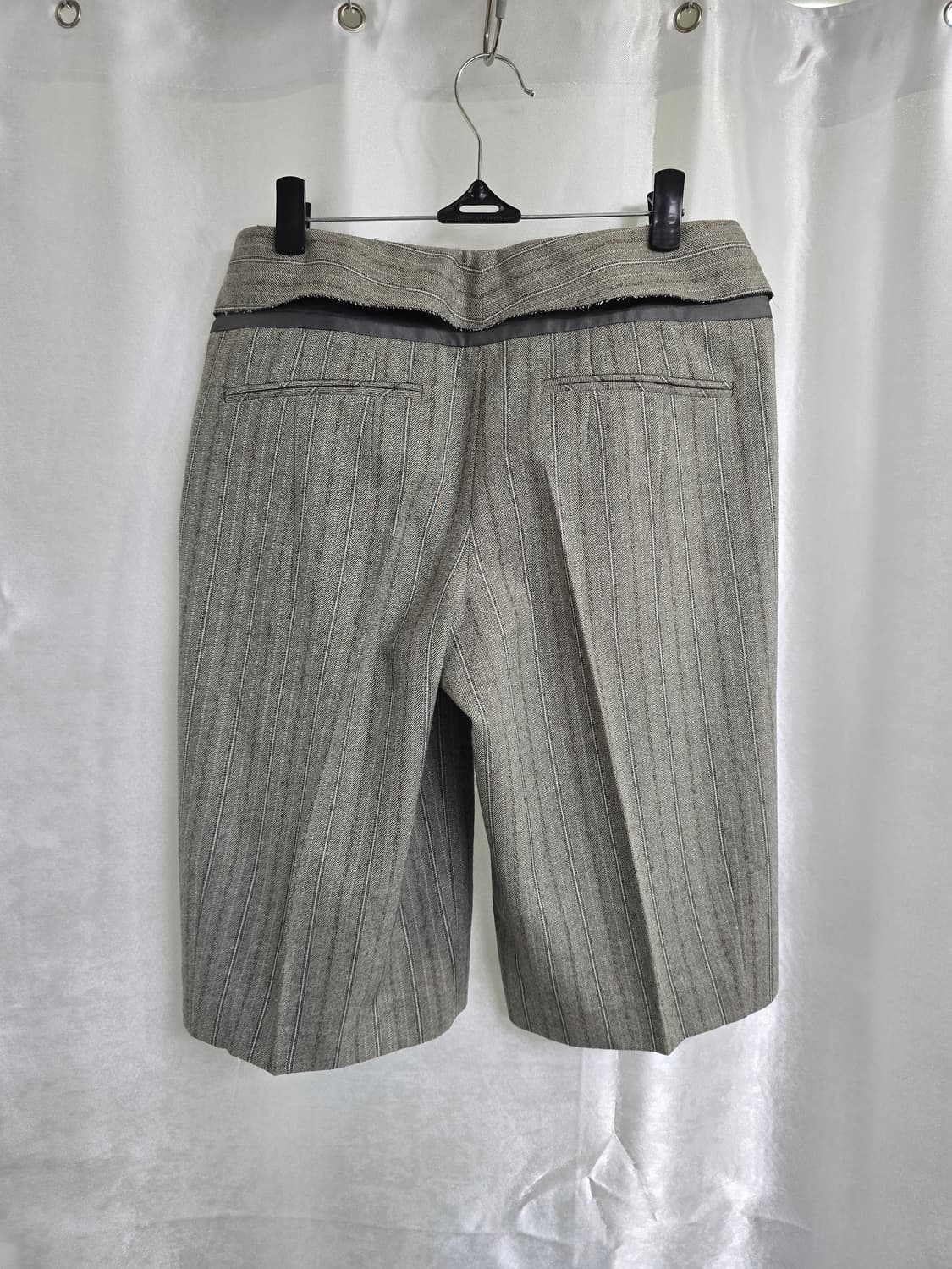 타임 모직 스트라이프 반바지 (1787) 상품이미지2