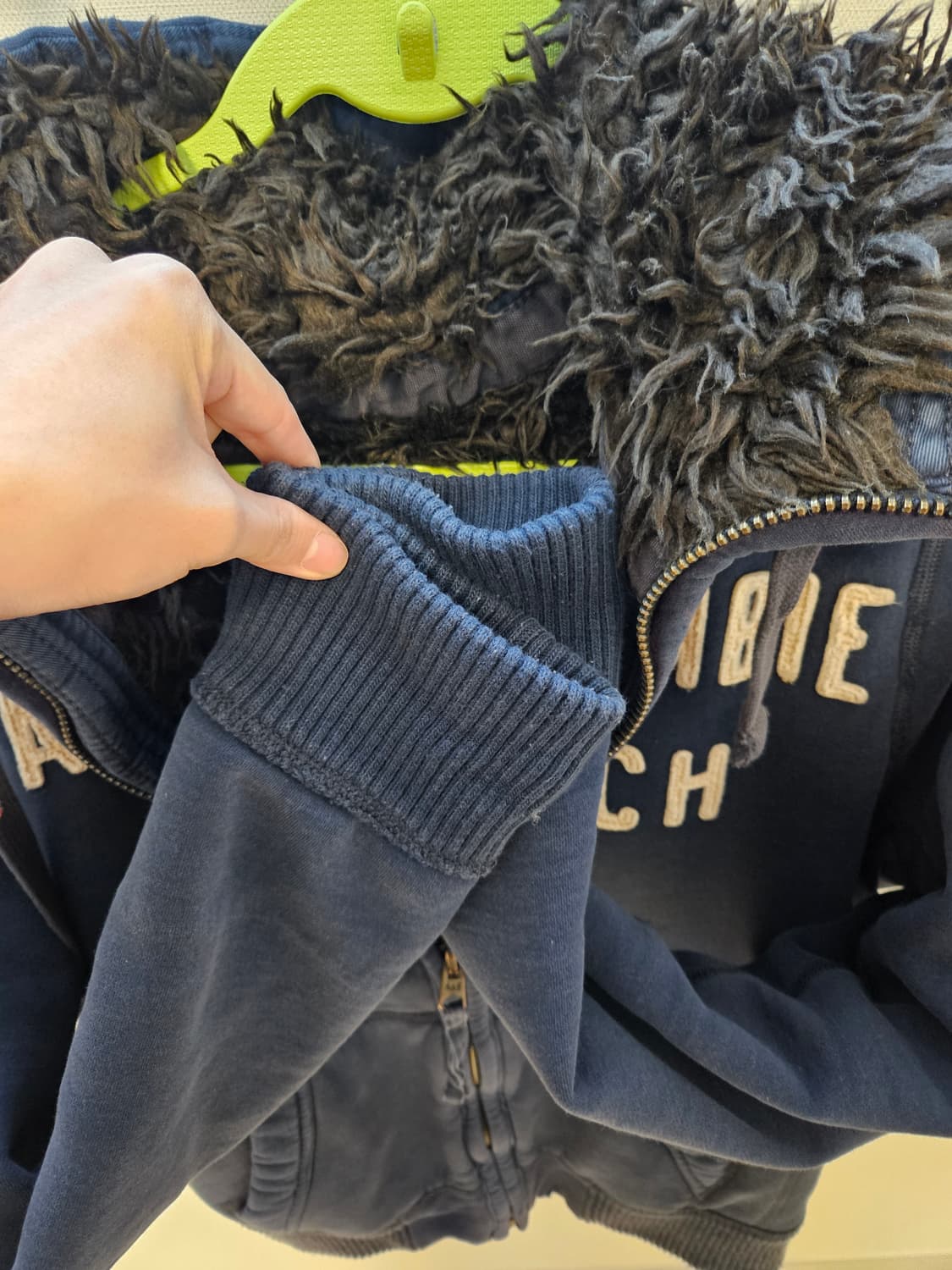 (L)아베크롬비 울프죠 후드집업 상품이미지3