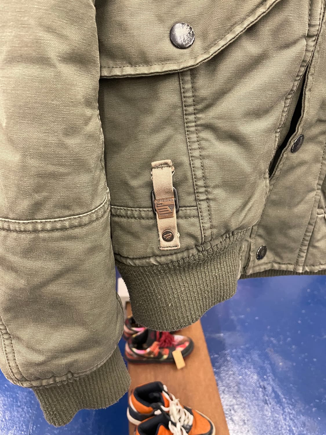 DIESEL 디젤 military 야상 파카 상품이미지9