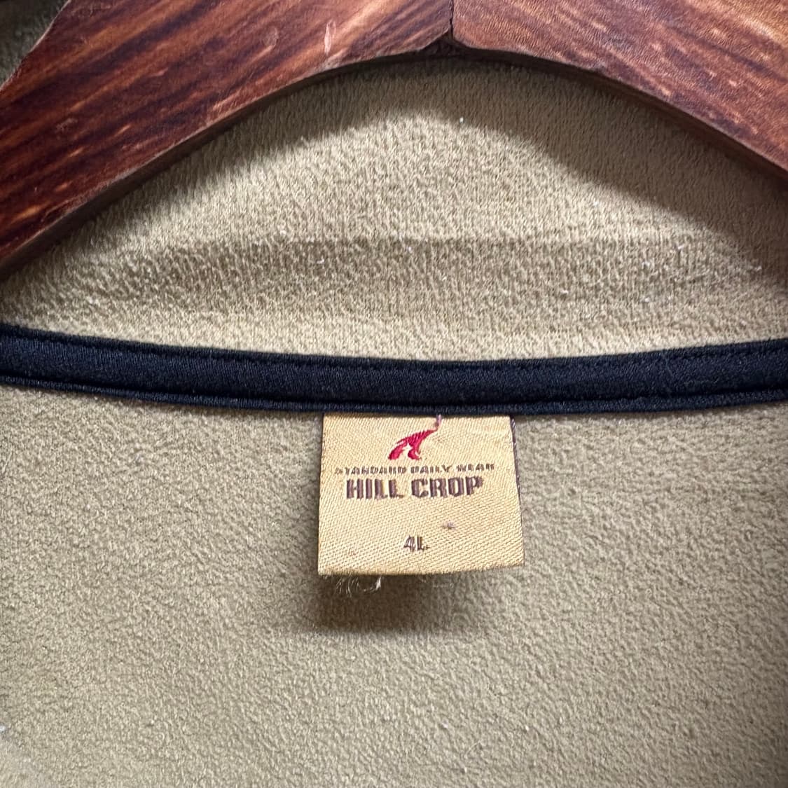 HILL CROP 눈꽃패턴 플리스 집업 4L 상품이미지2