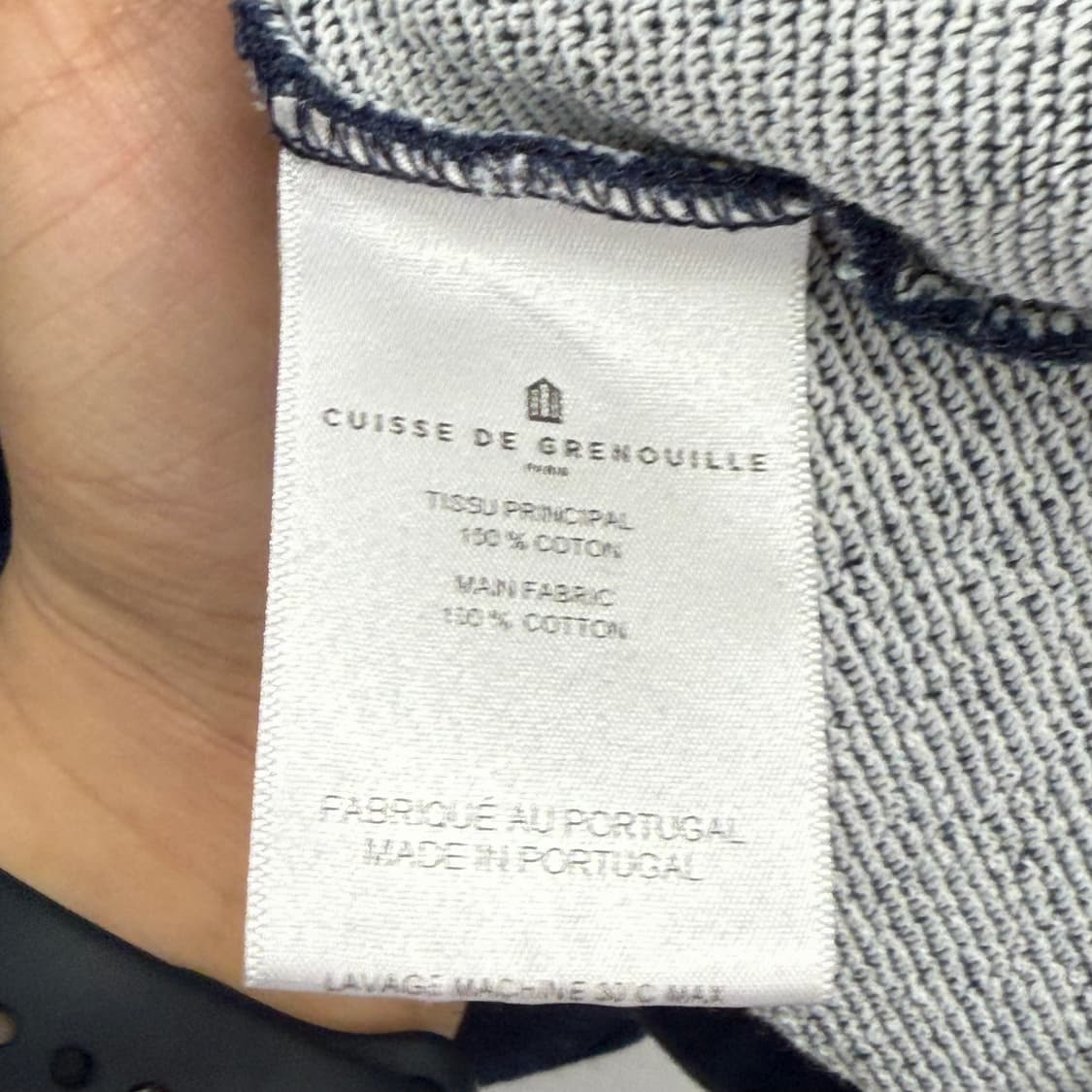 Made 포르투갈 퀴스 데 그레누이 paris 프린팅 맨투맨 L 상품이미지3