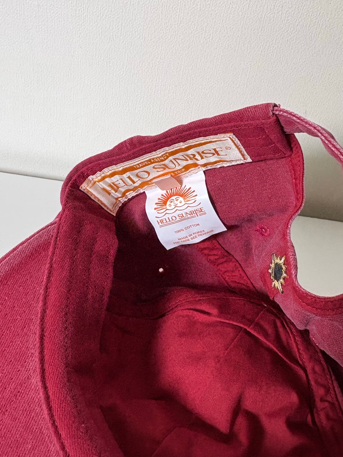 헬로선라이즈_빈티지레드 상품이미지2