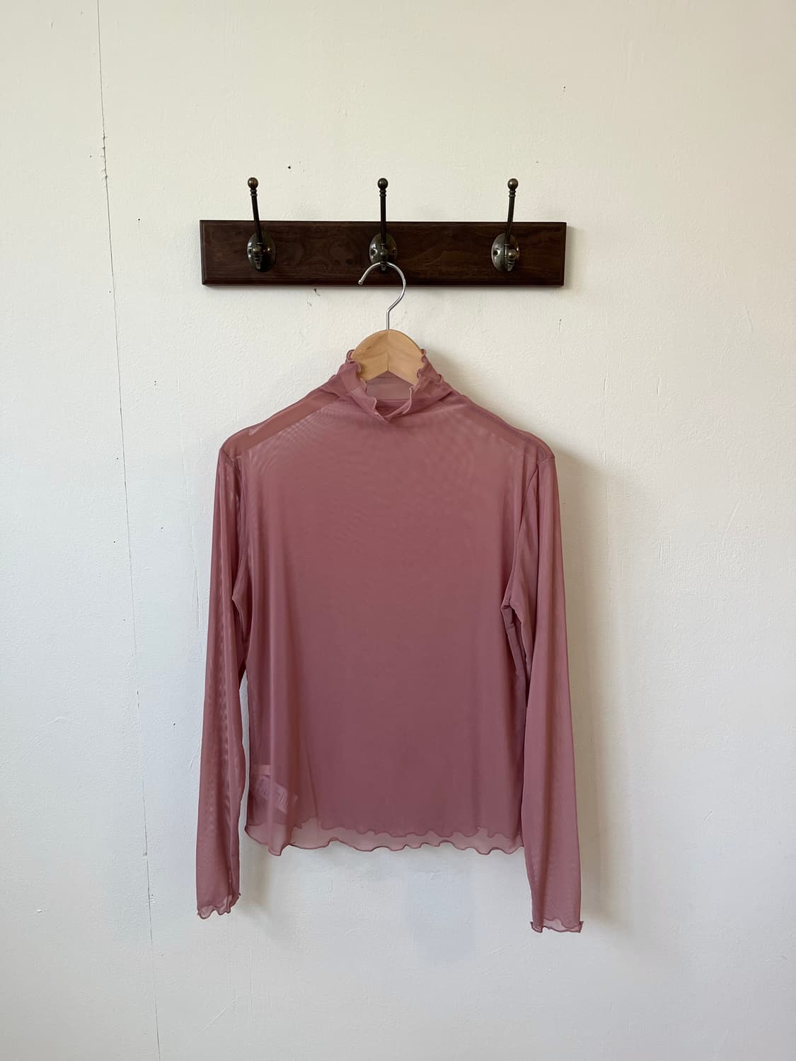 CLEA 인디핑크 시스루 터틀넥 상품이미지2