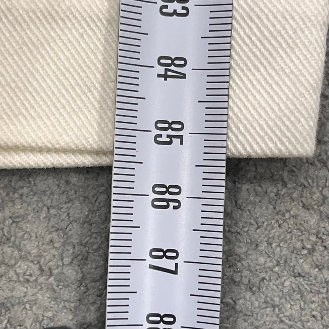 36 돌체앤가바나 여성 화이트 데님 팬츠 상품이미지10