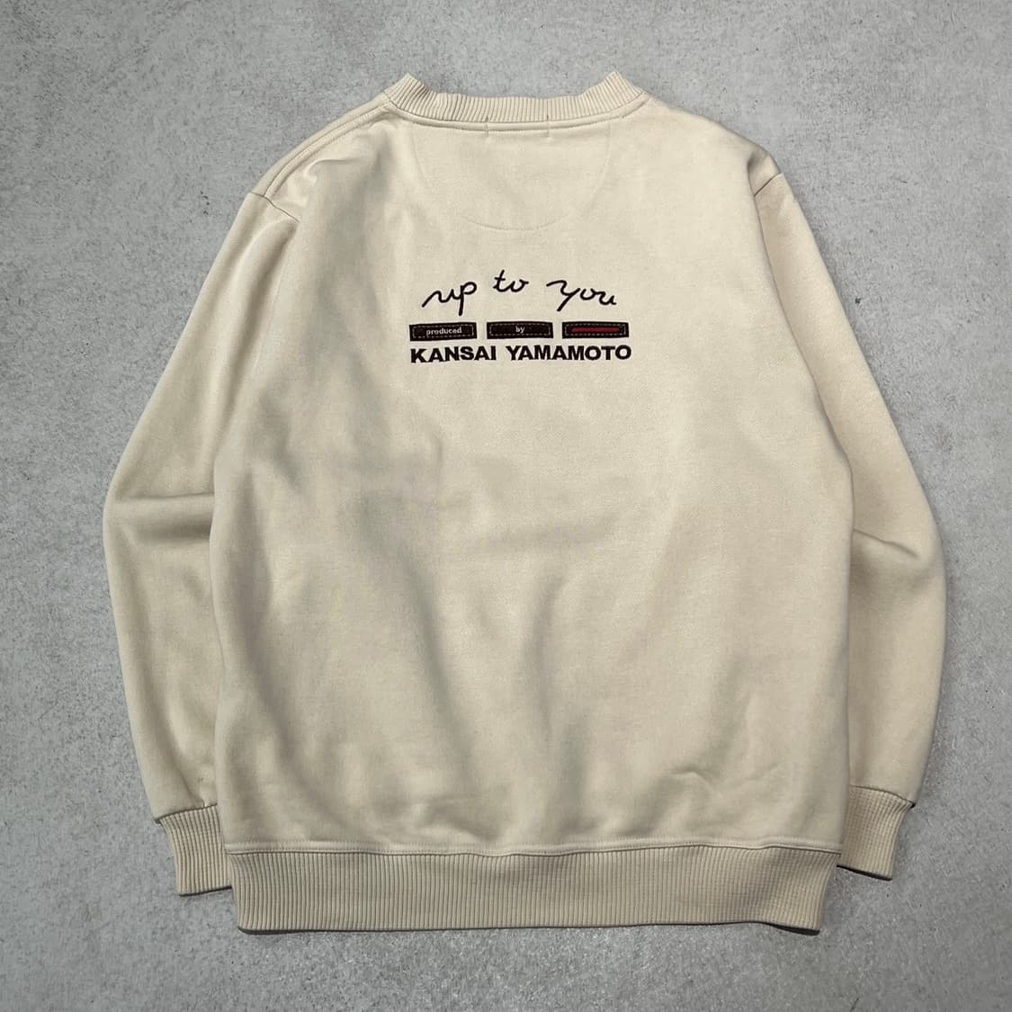 칸사이야마모트 로고 스웻셔츠 s10762 상품이미지2