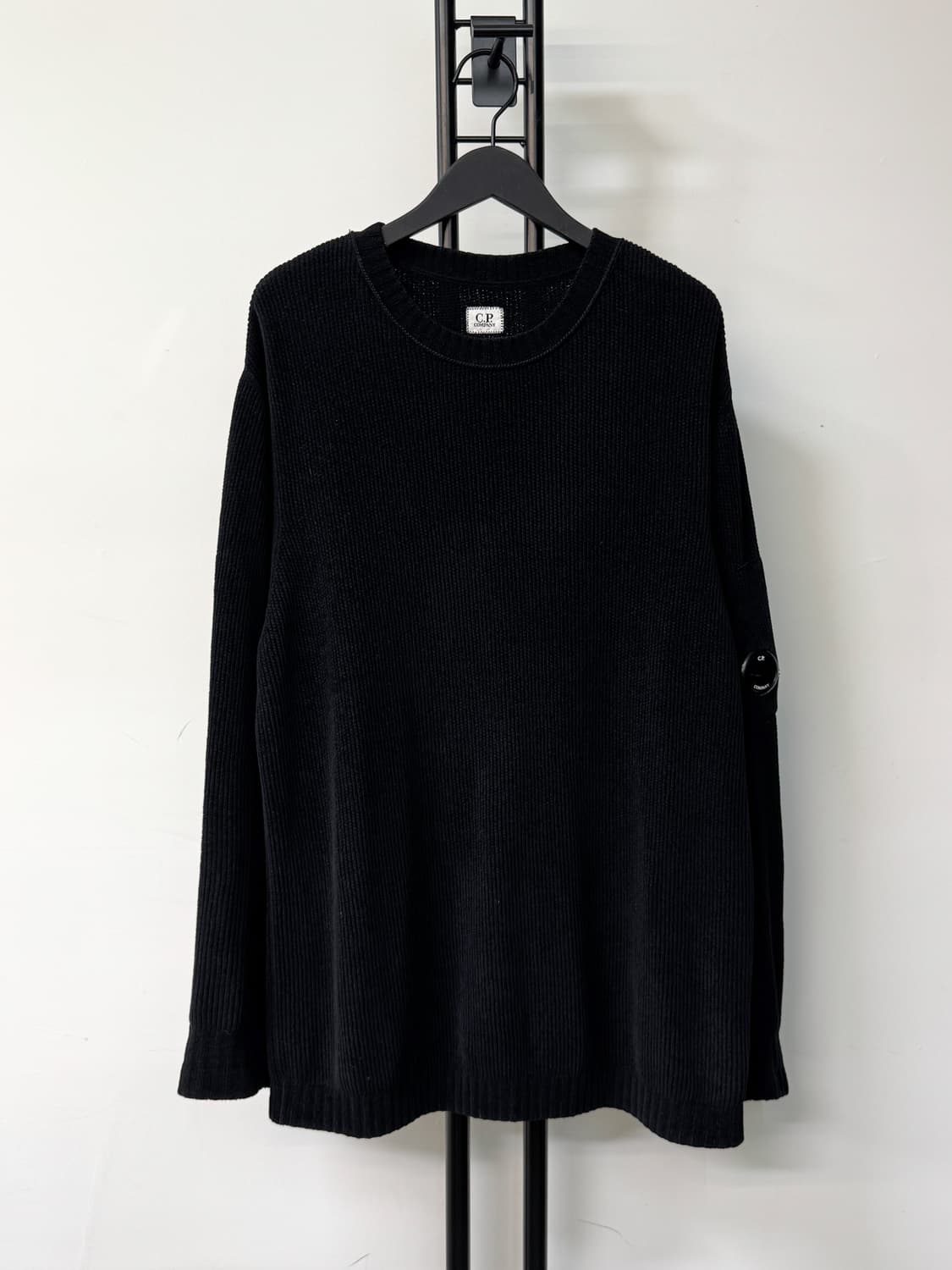 씨피컴퍼니 20F/W 렌즈 와펜 리브드 스웨터 상품이미지1