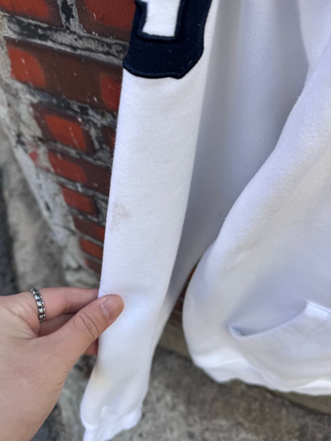 폴로랄프로렌 빅포니 화이트 후드집업 (1) 상품이미지4