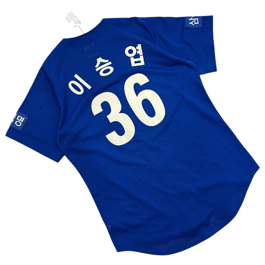 [90] NEPOS 삼성라이온즈 이승엽 반팔 져지 블루 A208 상품이미지2