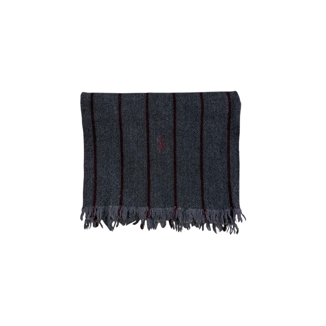폴로 차콜 헤링본 머플러 목도리 상품이미지1