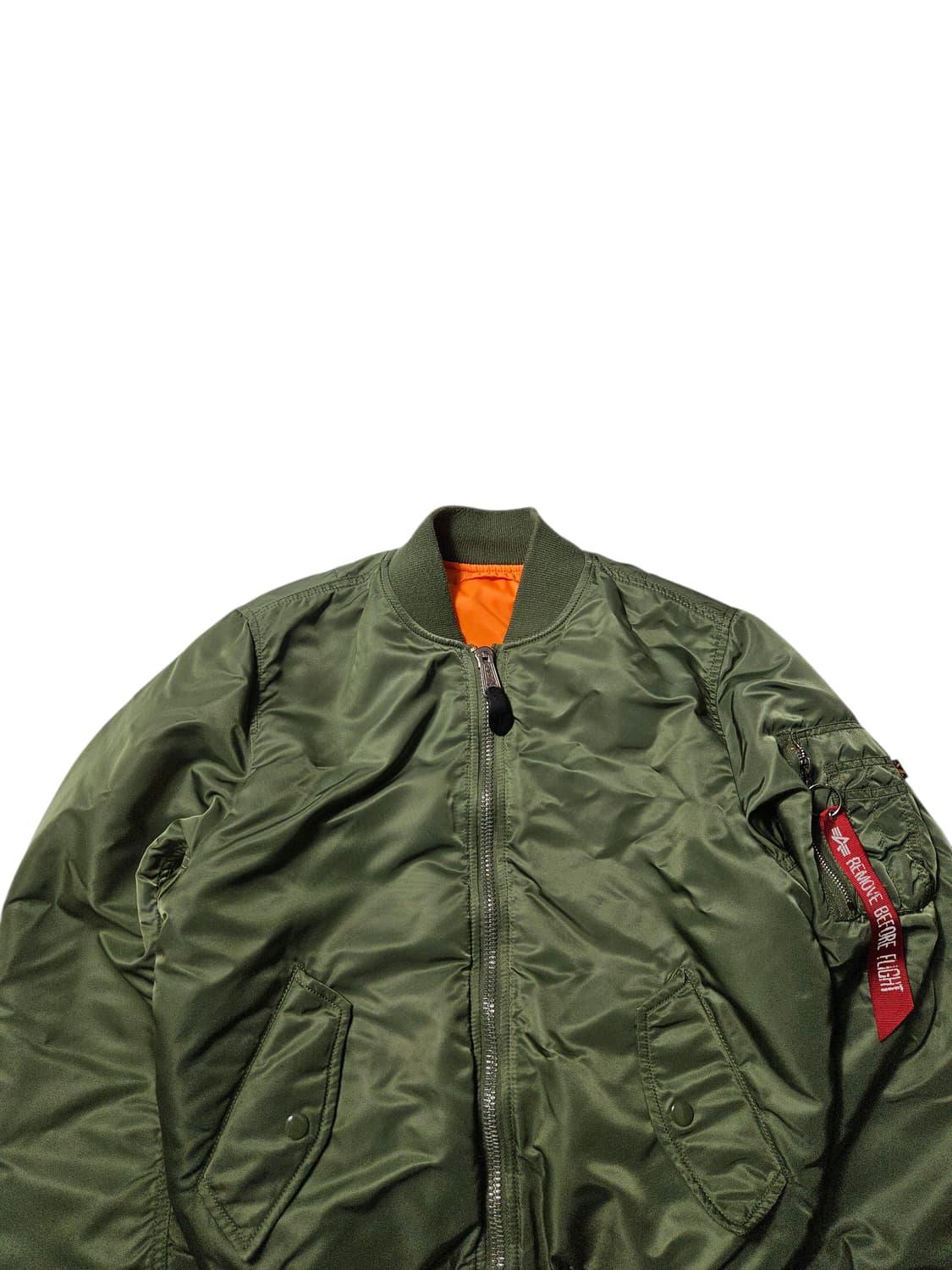 알파인더스트리 Ma-1 플라이트 자켓 항공점퍼 XS 상품이미지4