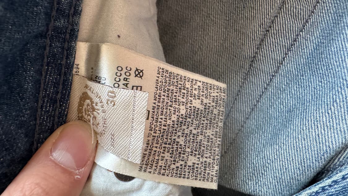 디젤 자티니 플레어 부츠컷w30 L32 상품이미지9