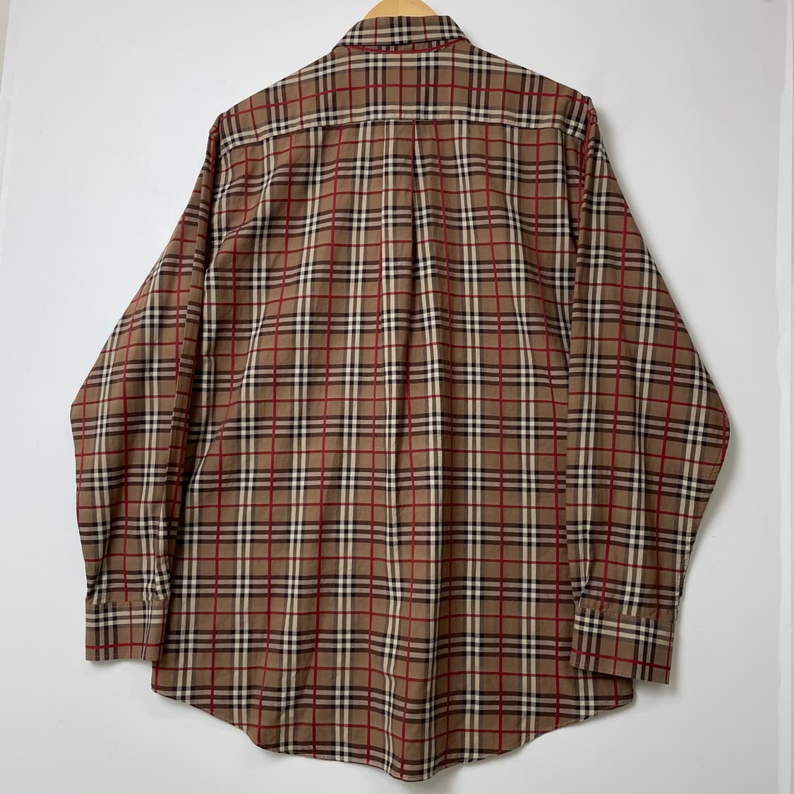 Burberry 버버리 노바체크 기마로고 셔츠 상품이미지5