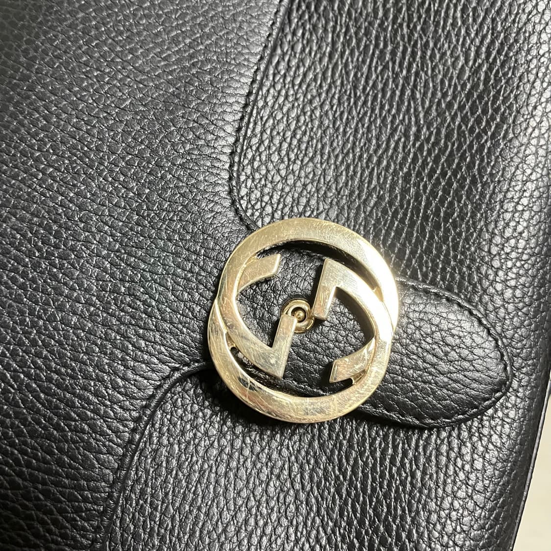 정품 OS) 구찌 인터로킹 탑핸들 토트백 숄더백 상품이미지5