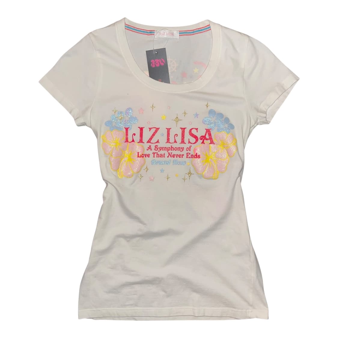 LIZ LISA 리즈리사 레터링 반팔 키치 갸루 펑크 상품이미지1