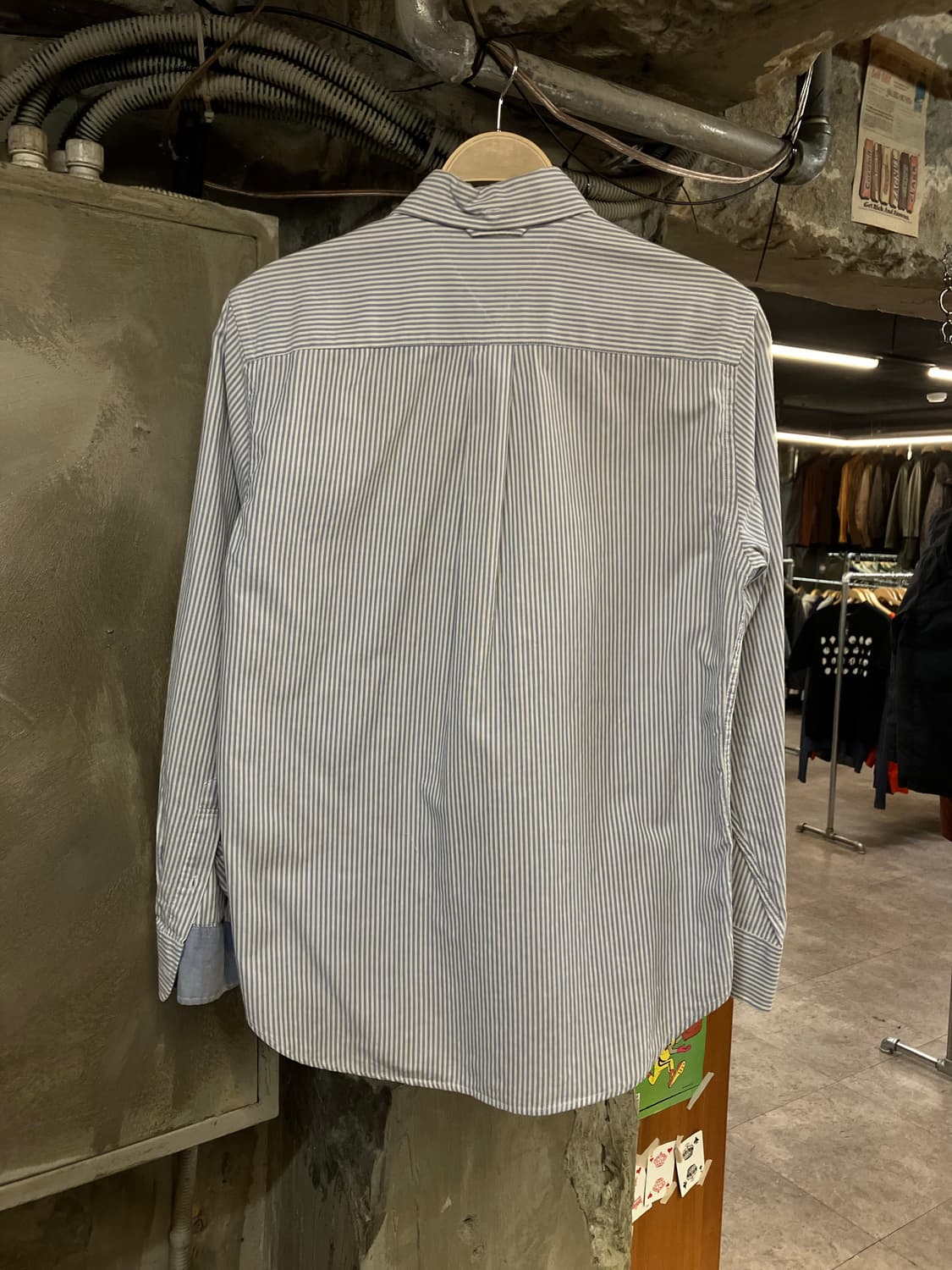 타미힐피거 스트라이프 셔츠 블루 XS  #csz2524 상품이미지2