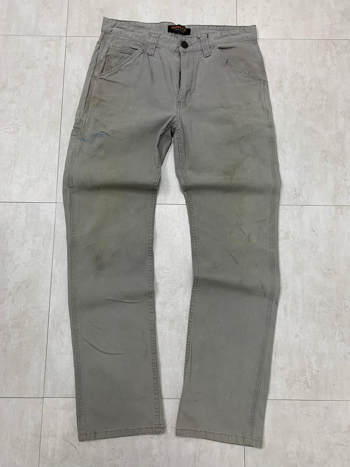 Riogecut 그레이 코튼 팬츠 #270 상품이미지1