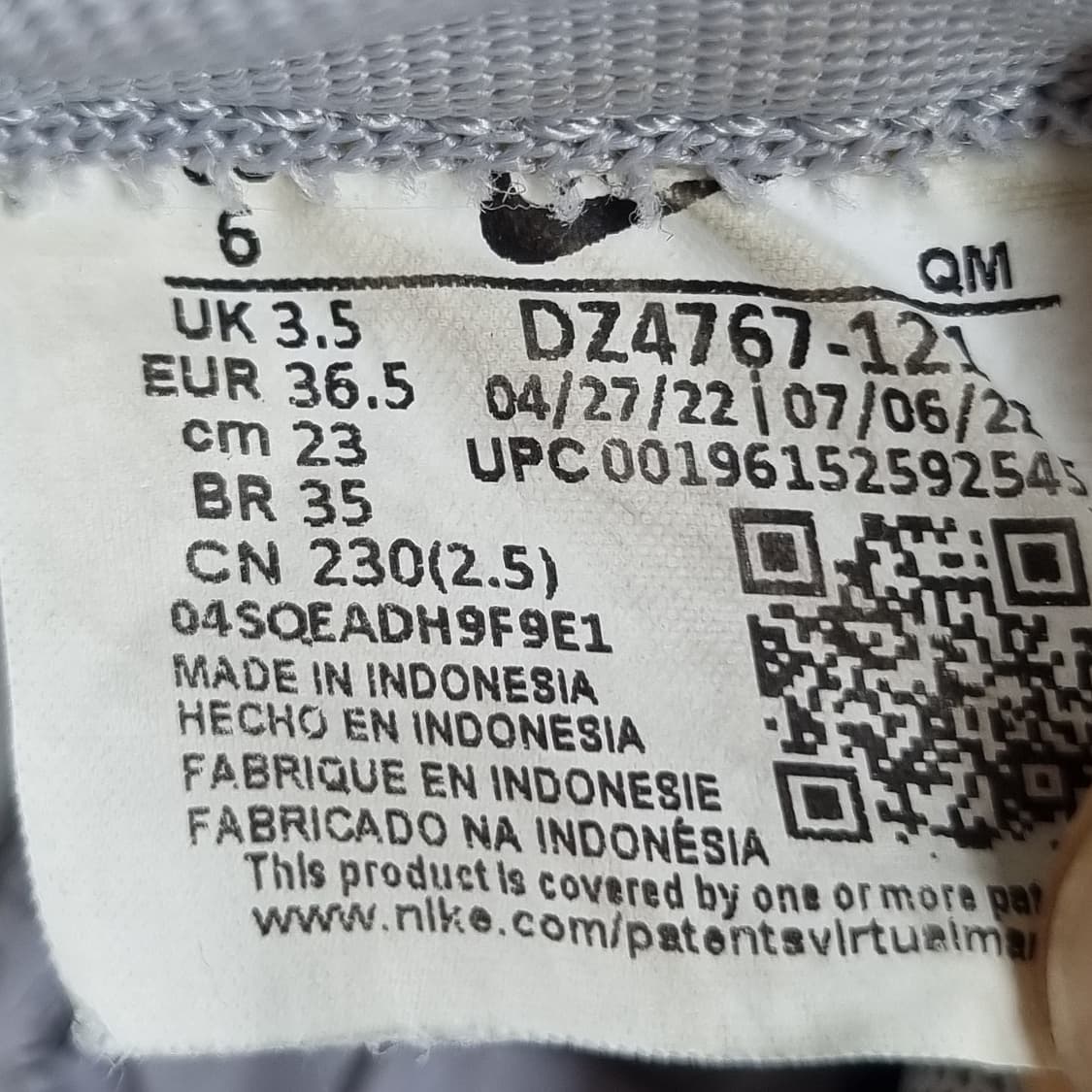 나이키 코트레거시 플랫폼 스니커즈230 상품이미지6