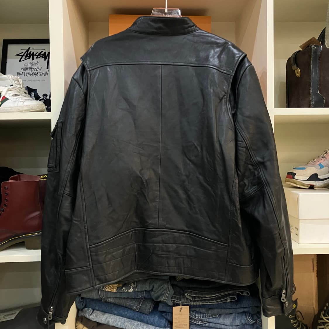 할리데이비슨 모터사이클 레더 자켓 XL 상품이미지2