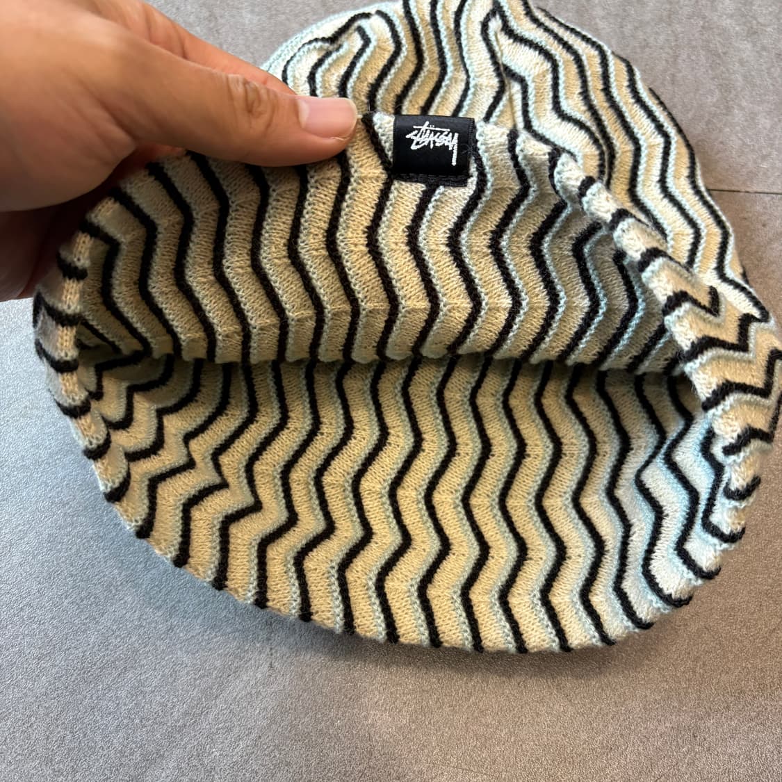 스투시 스컬캡 크링클 스티치 클라우드 비니  상품이미지2