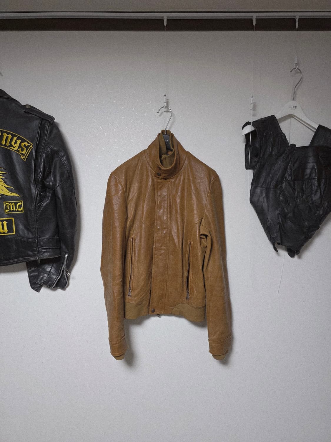 Urvan research goat leather  jacket 상품이미지1