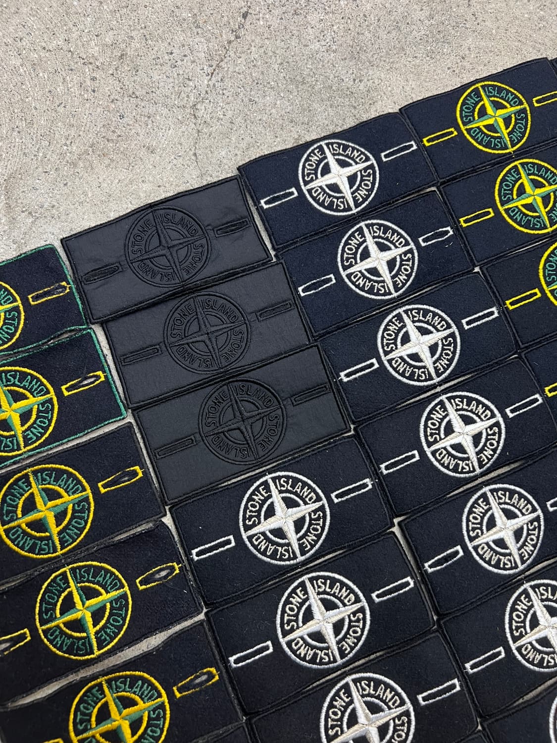 스톤아일랜드 와펜 / 그린엣지 , 올드 , 쉐도우 , 화이트 , 오리지널 상품이미지5
