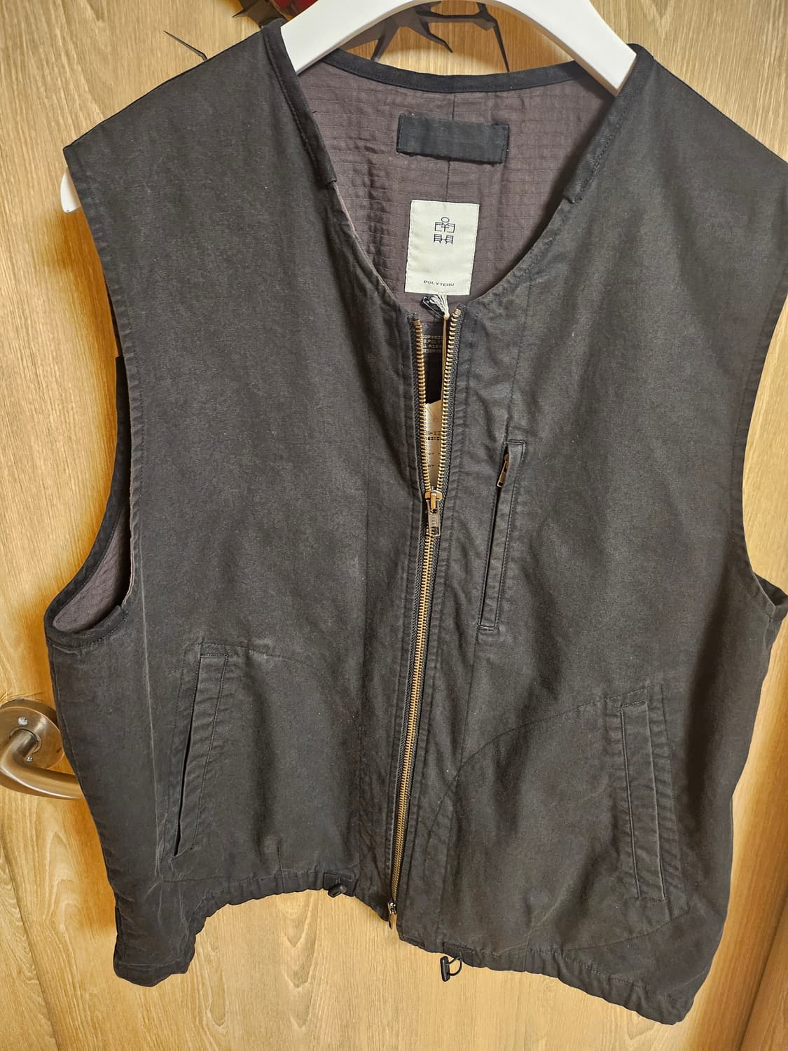 폴리테루 코튼베스트3 블랙 상품이미지1