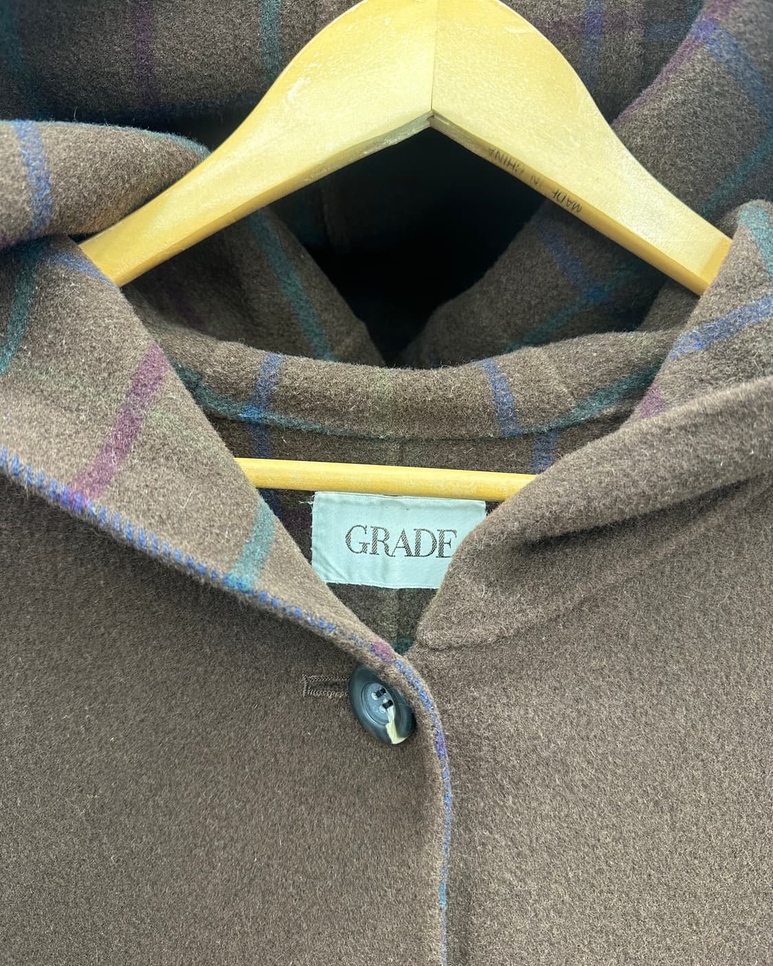 (FREE)GRADE 후드 싱글코트-M1486 상품이미지2