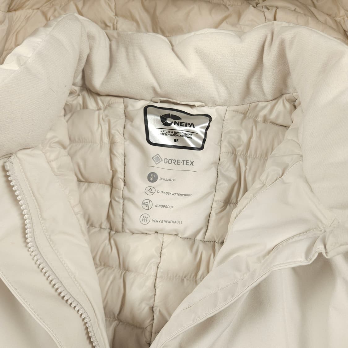 M(95) 네파 고어텍스 롱패딩자켓 상품이미지4