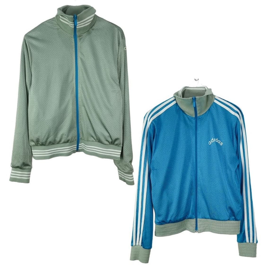 [아디다스] 리버시블 양면 로고 프린팅 삼선 져지 트랙탑 M19621 상품이미지2