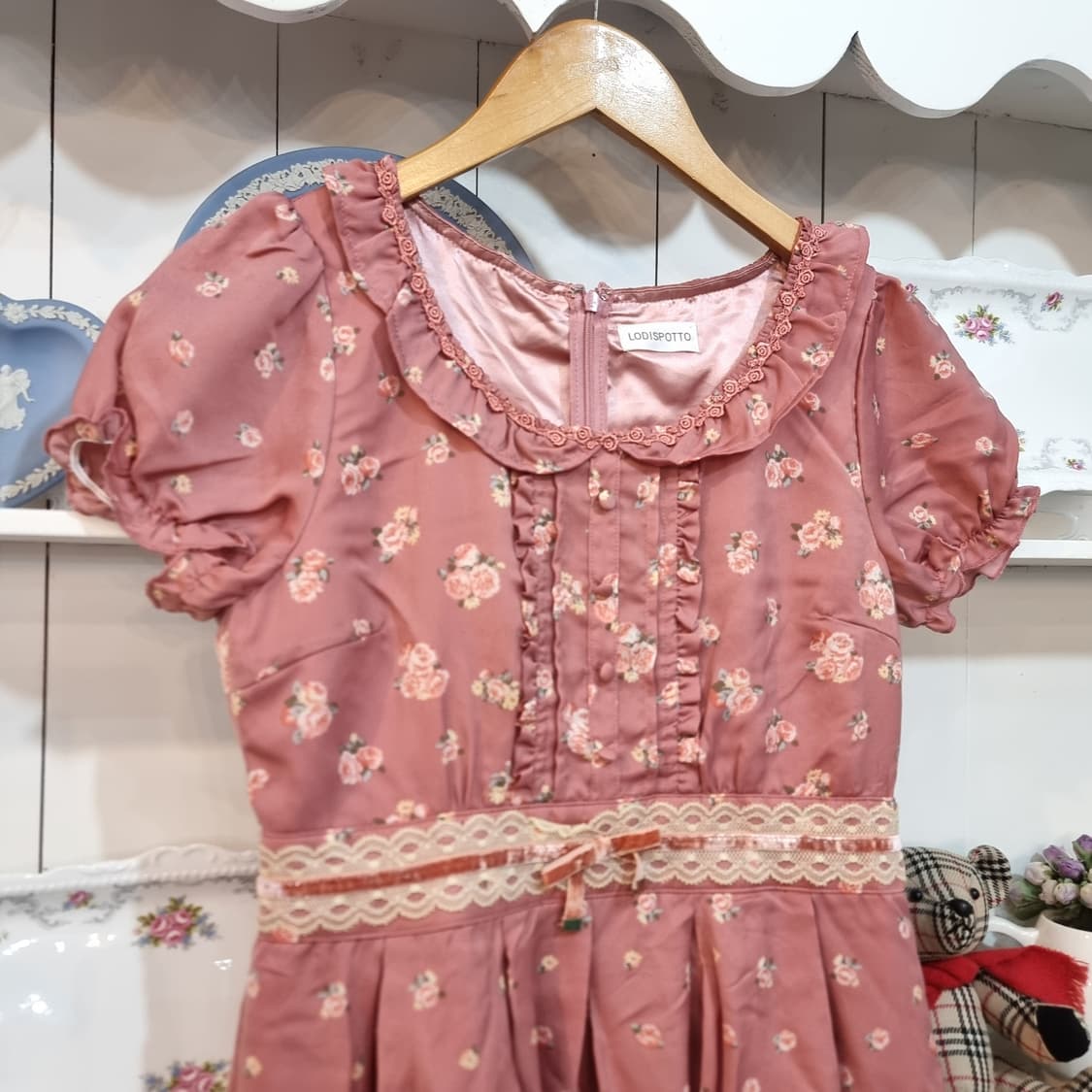 LOIDISPOTTO 플라워 패턴 원피스 상품이미지5