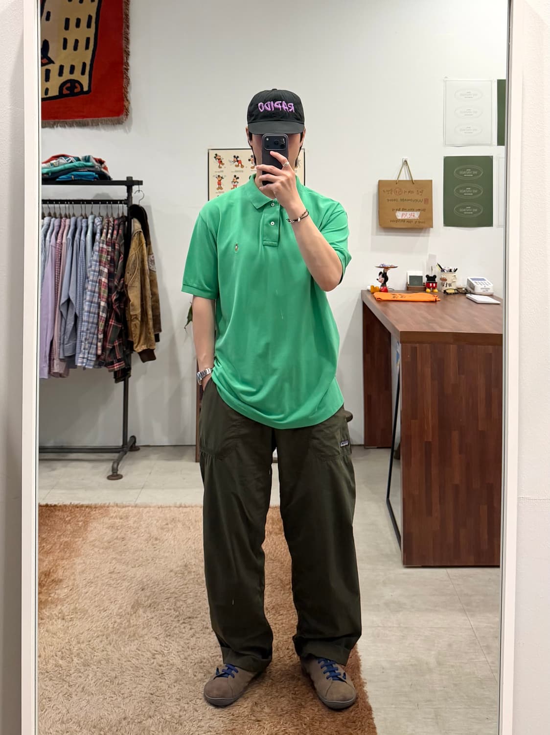 90-00s Polo RL 폴로 랄프로렌 피마코튼 pk 반팔 티셔츠 상품이미지2