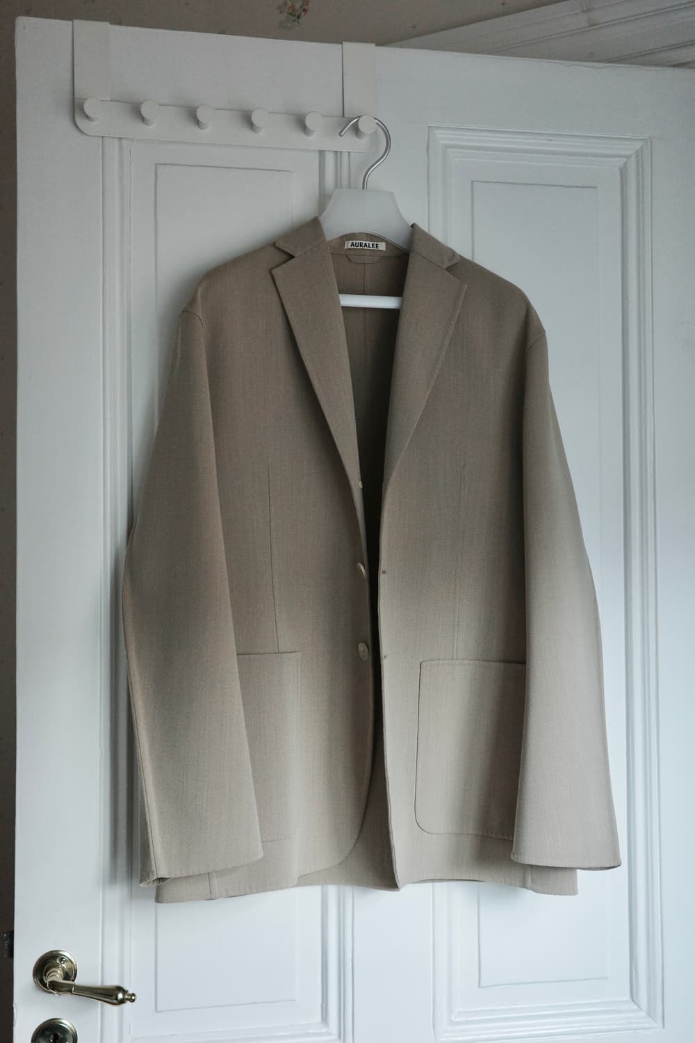 오라리 울 더블 클로스 핸드 소운 자켓 상품이미지1