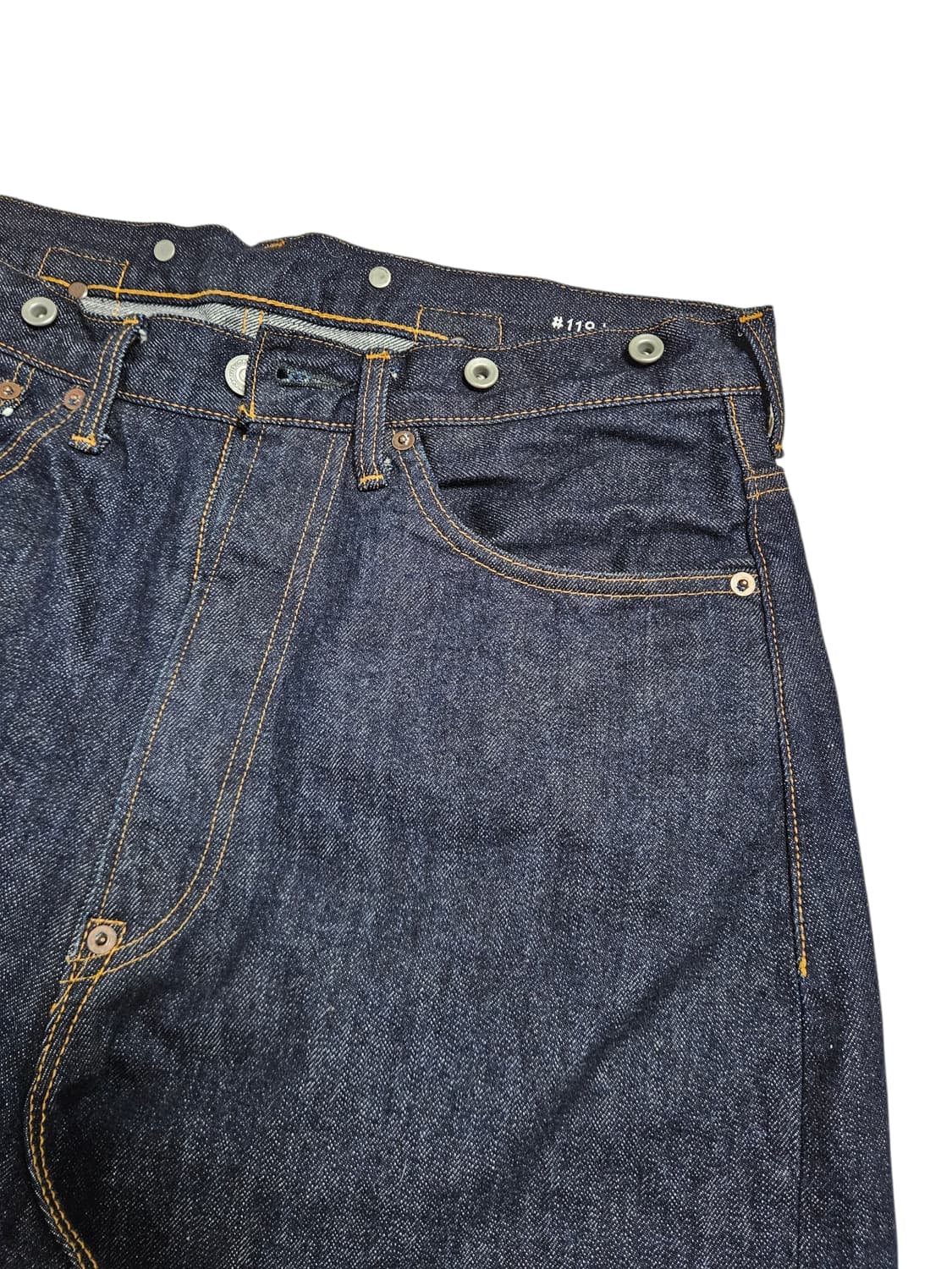 오디너리 핏츠 119 와이드 데님 팬츠 상품이미지3