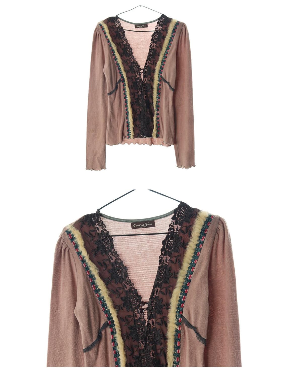 classic's of future 가디건 모리걸 에스닉 엔틱 상품이미지2