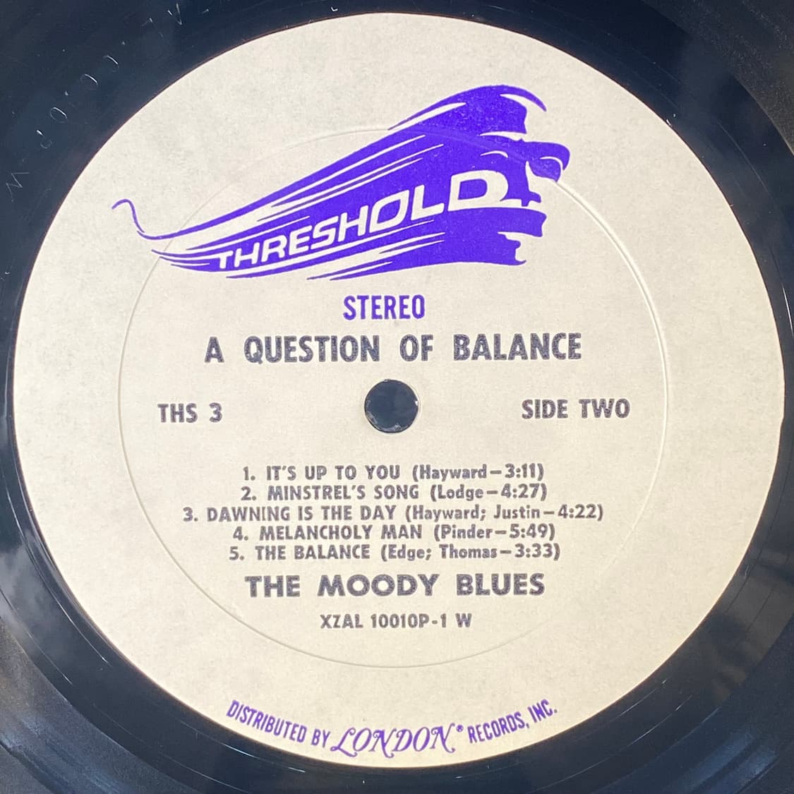 (중고LP-팝록) The Moody Blues -A Question Of 상품이미지5