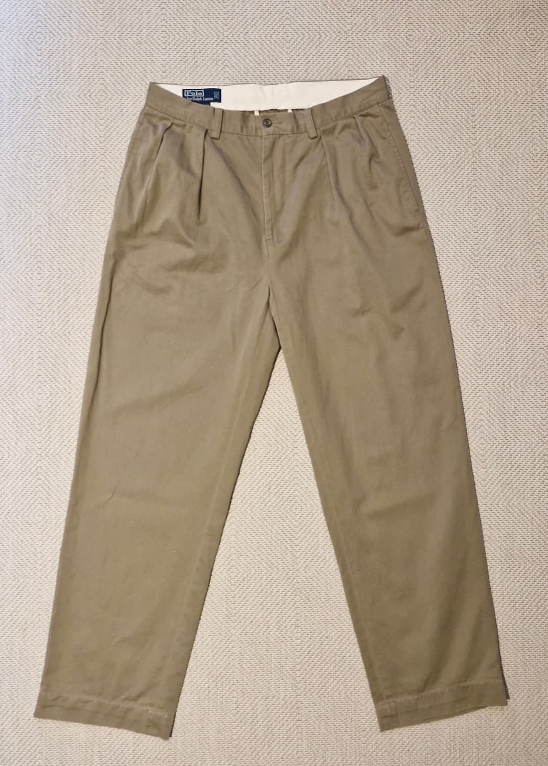 폴로 랄프로렌 앤드류 투 턱 치노 팬츠 32 상품이미지4