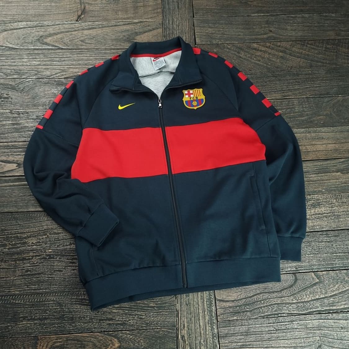 [나이키]UK 90'S 올드스쿨 빈티지 바르셀로나 축구팀져지 M18725 상품이미지1