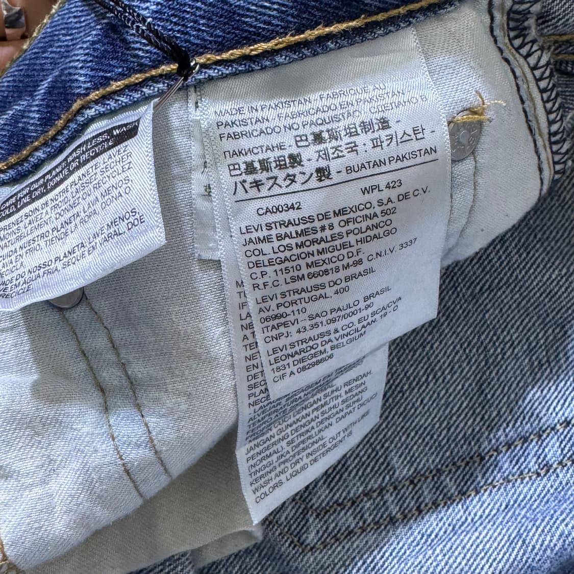 502 리바이스 데님(old_6075)  상품이미지6