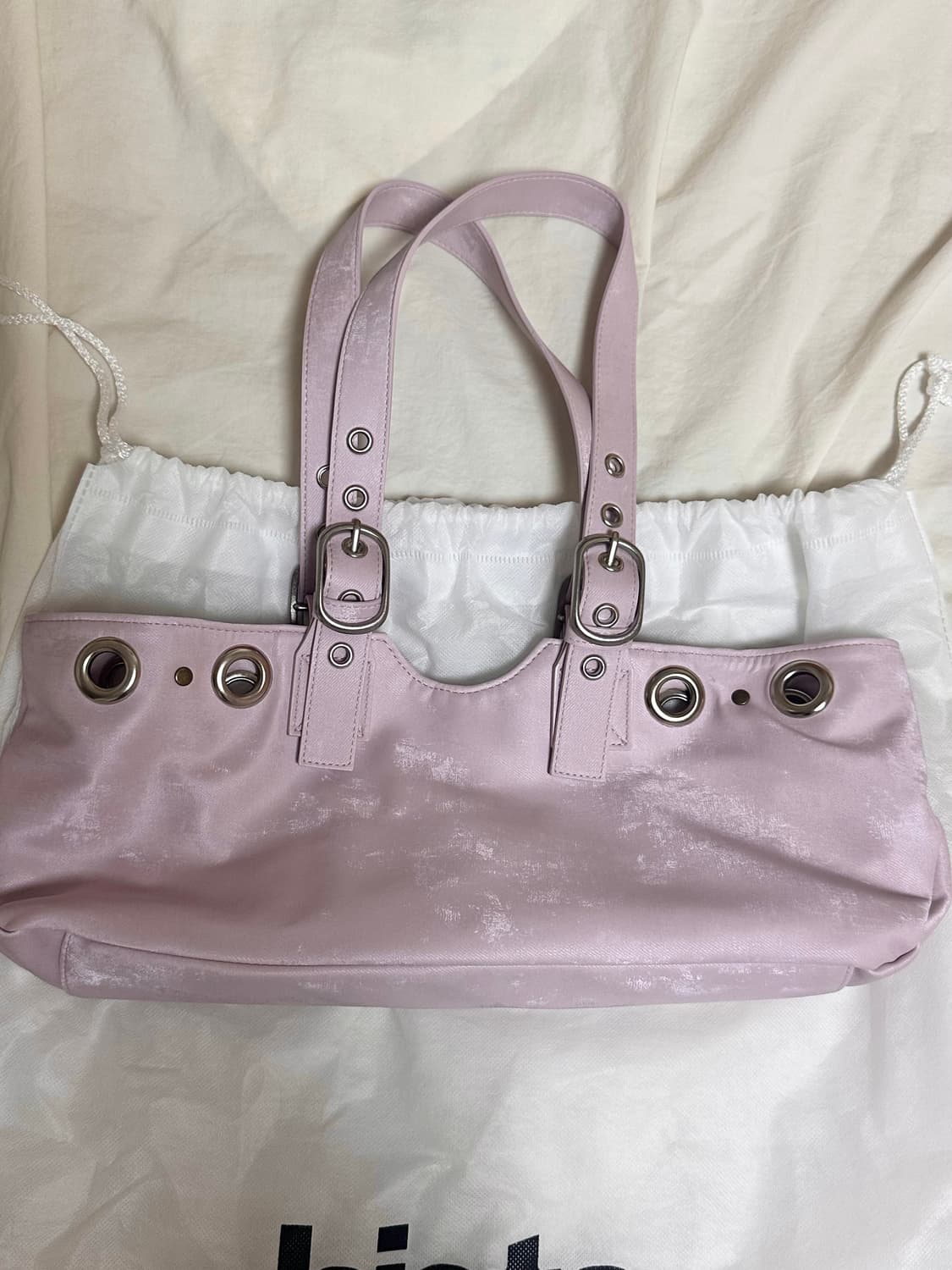 히에타 Becky mini bag powder pink 파우더 핑크 상품이미지6