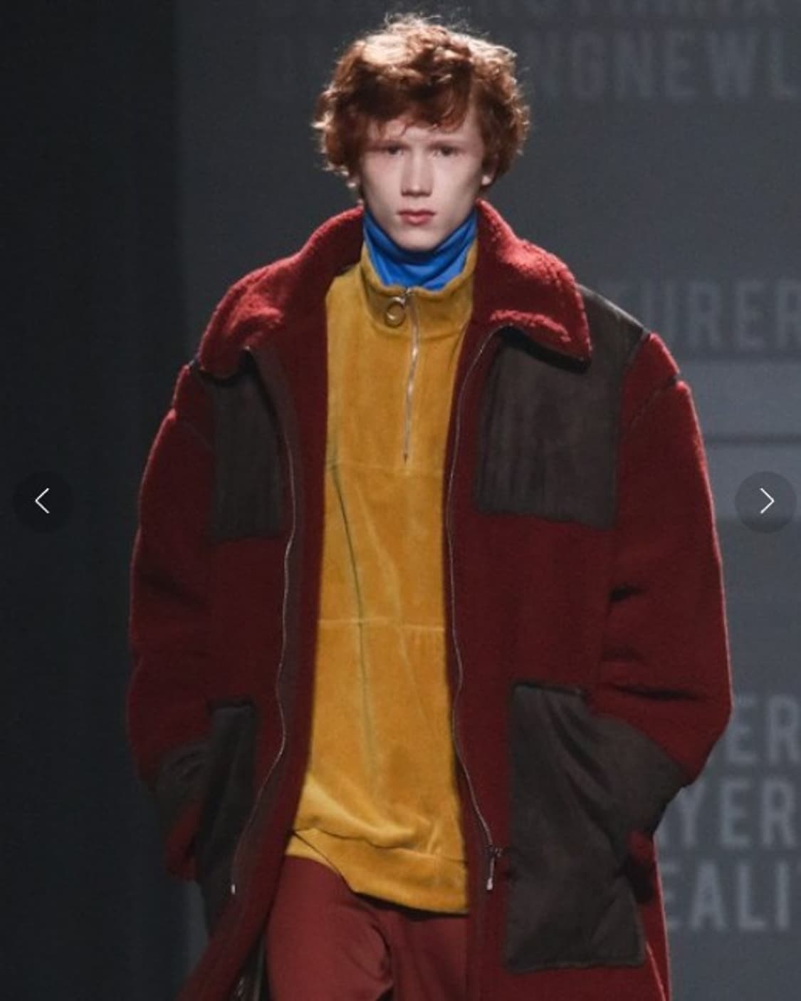 하레 HARE 18AW 도쿄 컬렉션 코듀로이 하프집 맨투맨 PN7896 상품이미지2