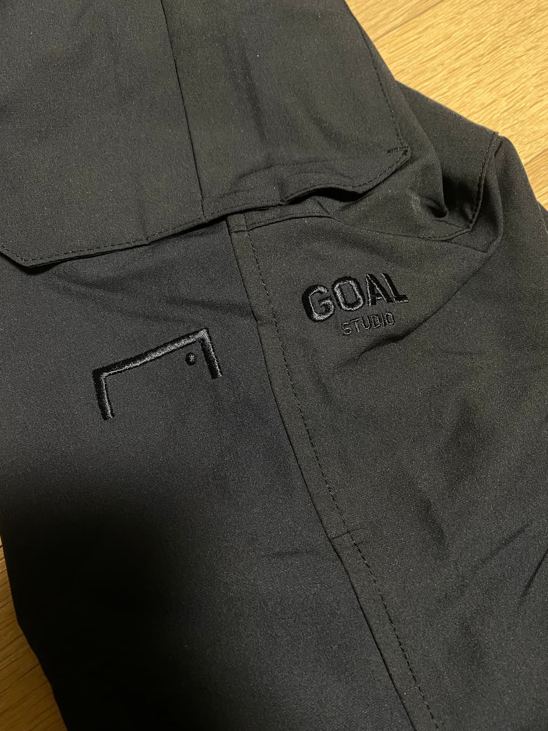 골 스튜디오 GOAL STUDIO 블랙 카고 조거 팬츠 L 새상품 상품이미지2