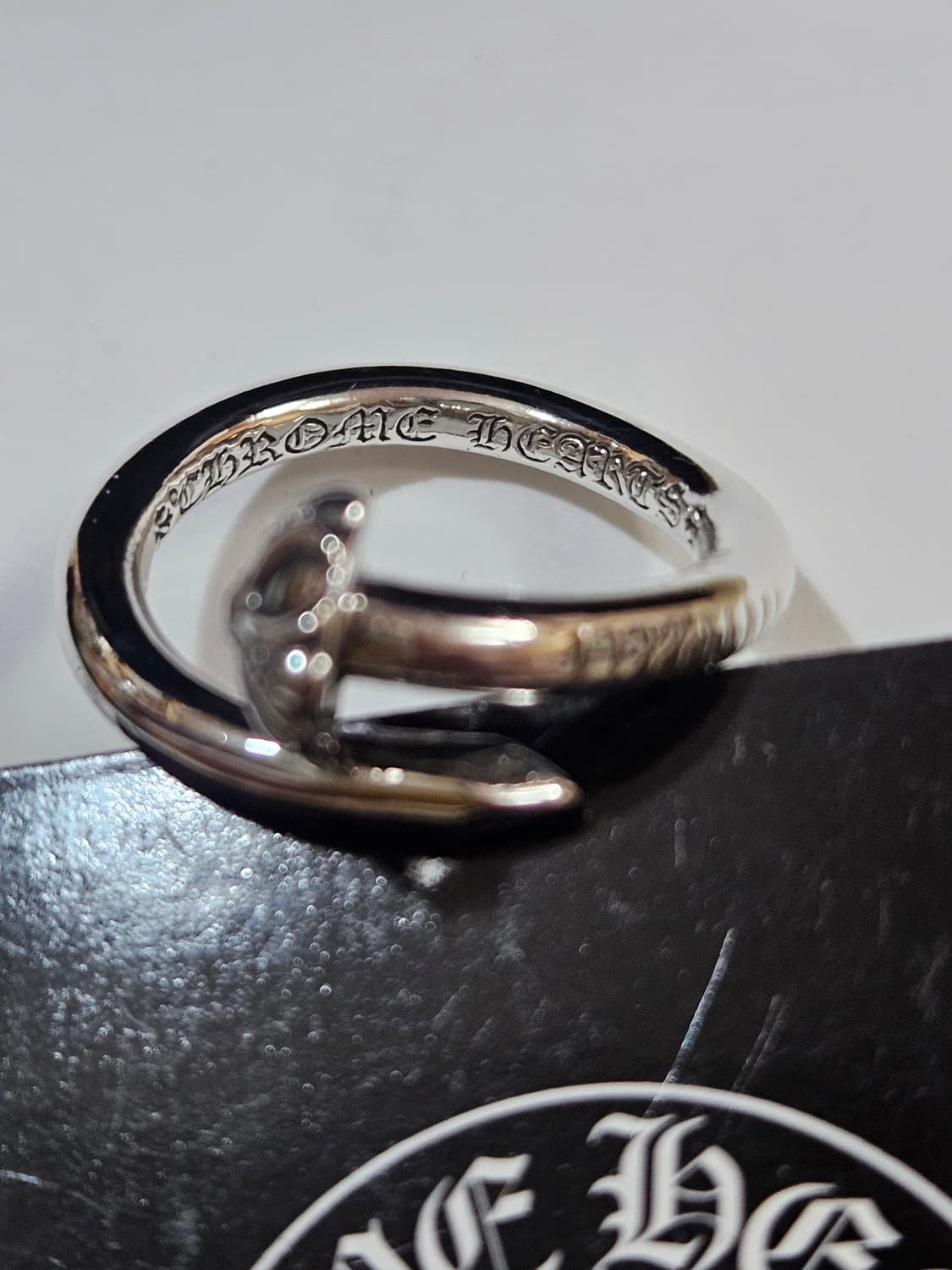 크롬하츠 네일링 파베 다이아 US8 상품이미지9