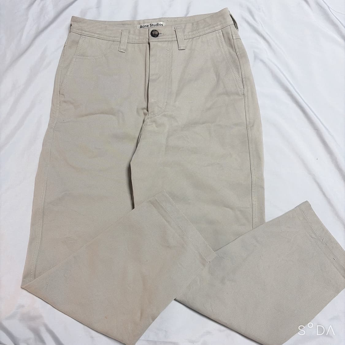 아크네 스튜디오 베이지 면팬츠 44 상품이미지1