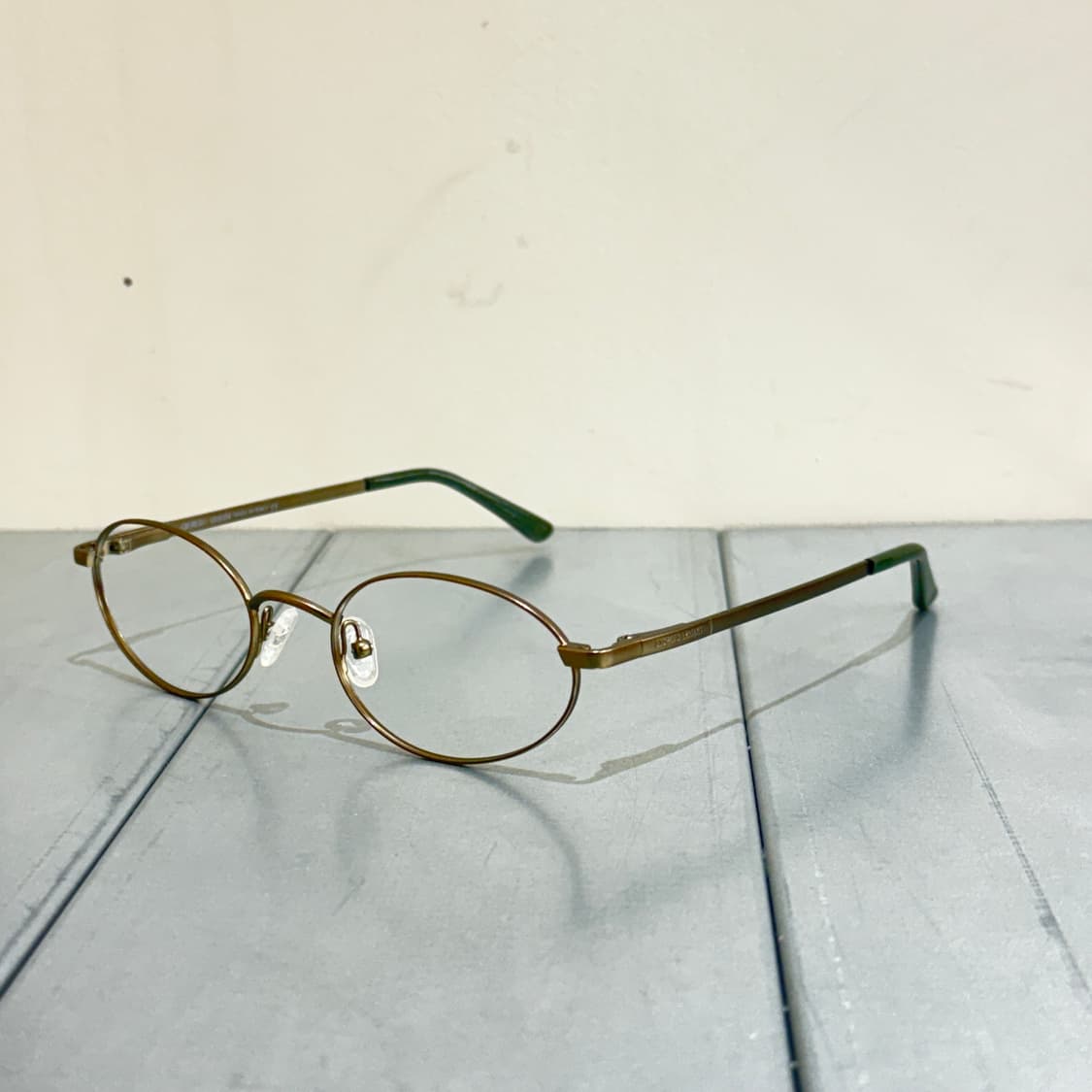 조르지오 아르마니 긱시크 빈티지 오벌형 메탈 안경 상품이미지6