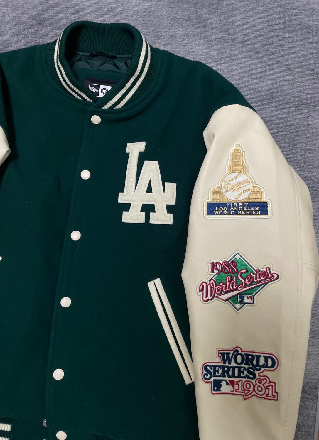 LA다저스 뉴에라 바시티자켓 상품이미지2