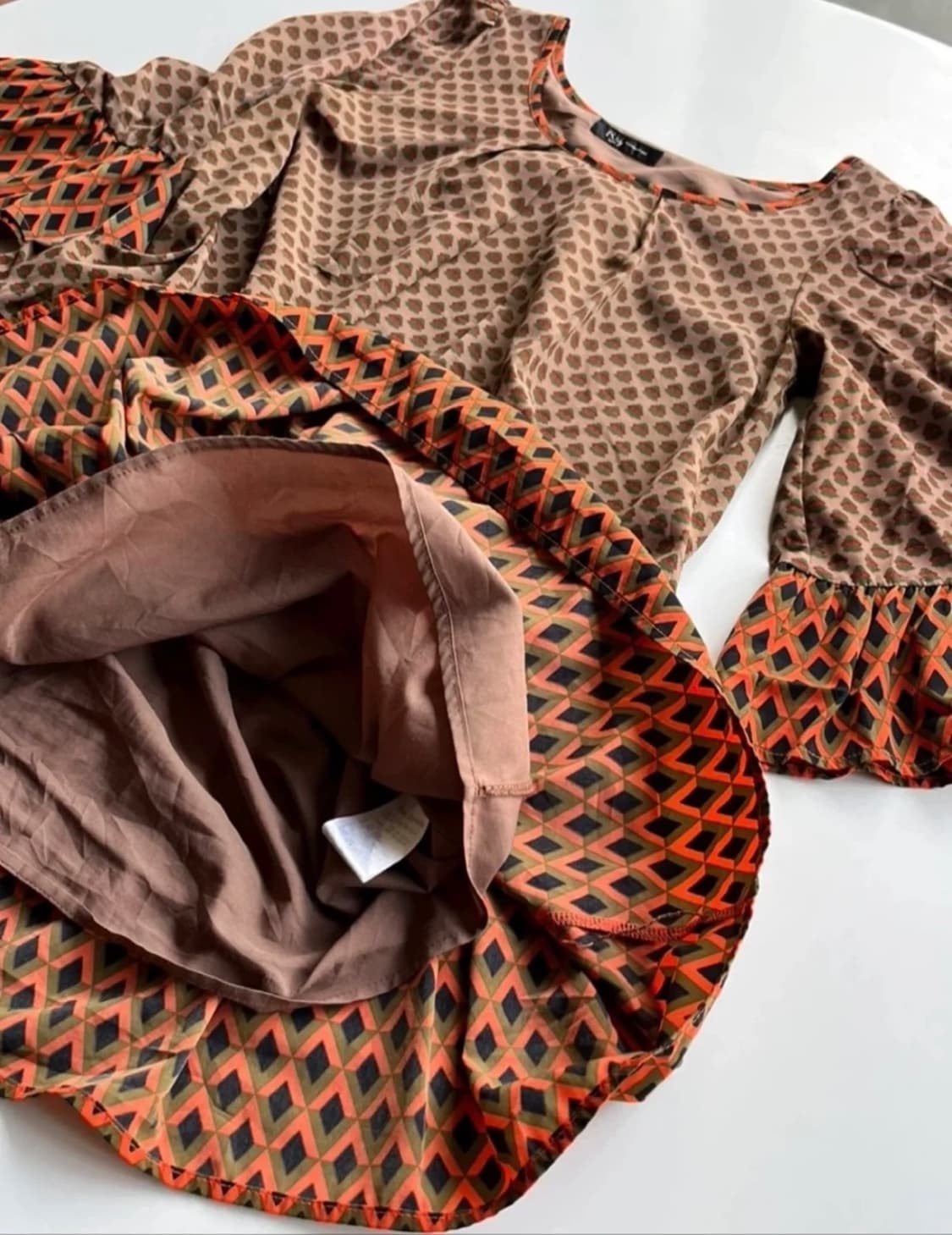 빔즈 Ray BEAMS 벨소매 프릴원피스 블라우스 상품이미지8