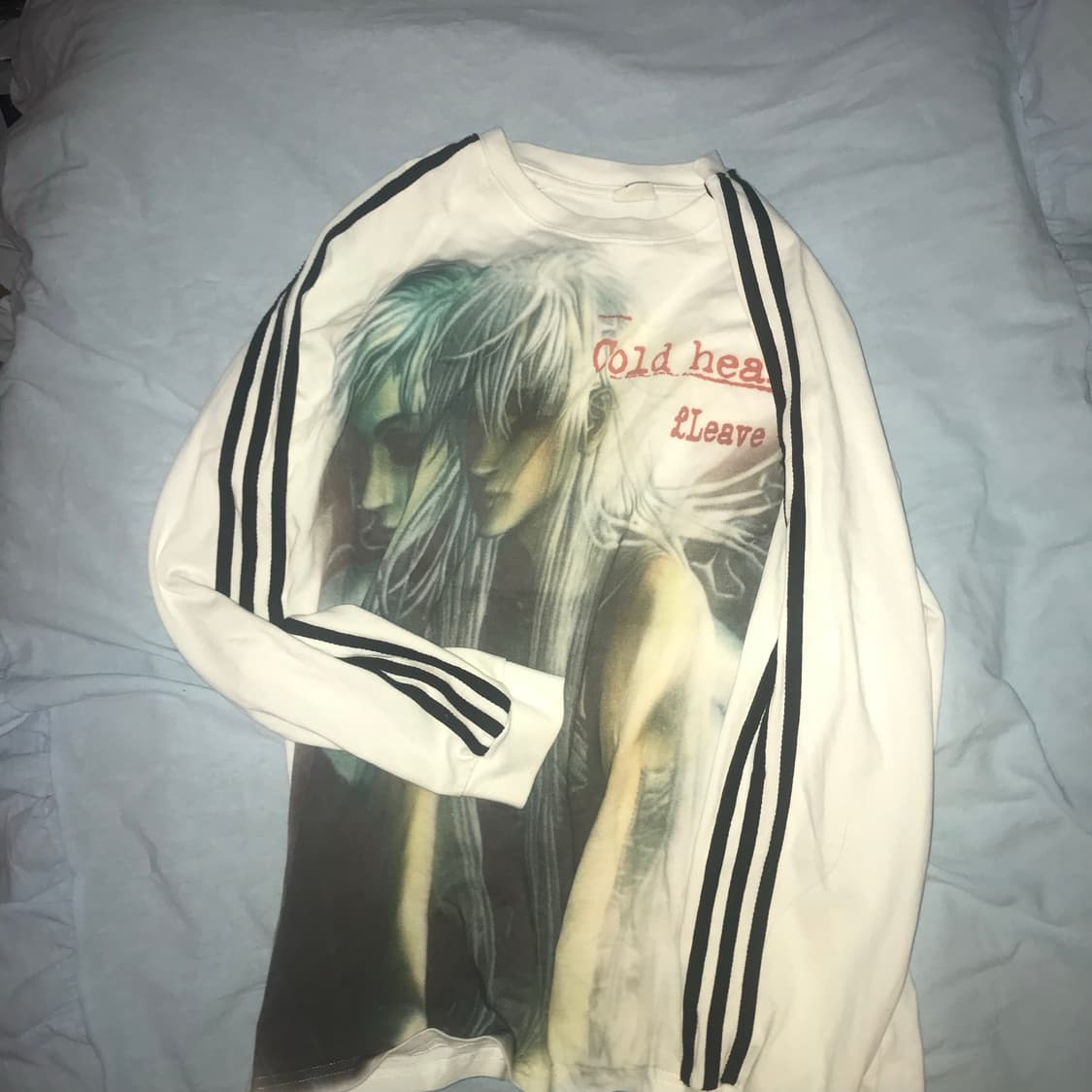 중브 프린팅 롱슬리브 드림코어 서브컬쳐 빈티지 긴팔 상품이미지3